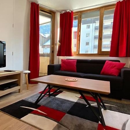 Chamois De Chamonix, Confortable 2 Pieces, Balcon, Parking Gratuit Luaran gambar