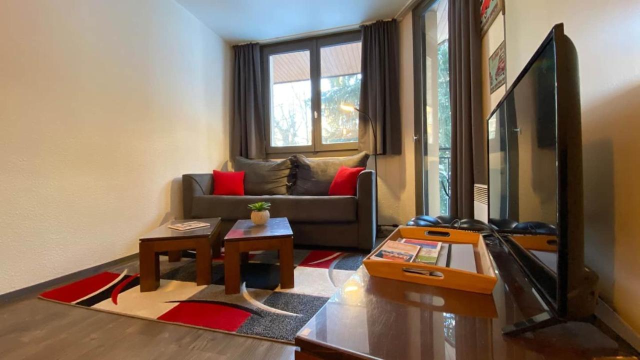 Chamois De Chamonix, Confortable 2 Pieces, Balcon, Parking Gratuit Luaran gambar