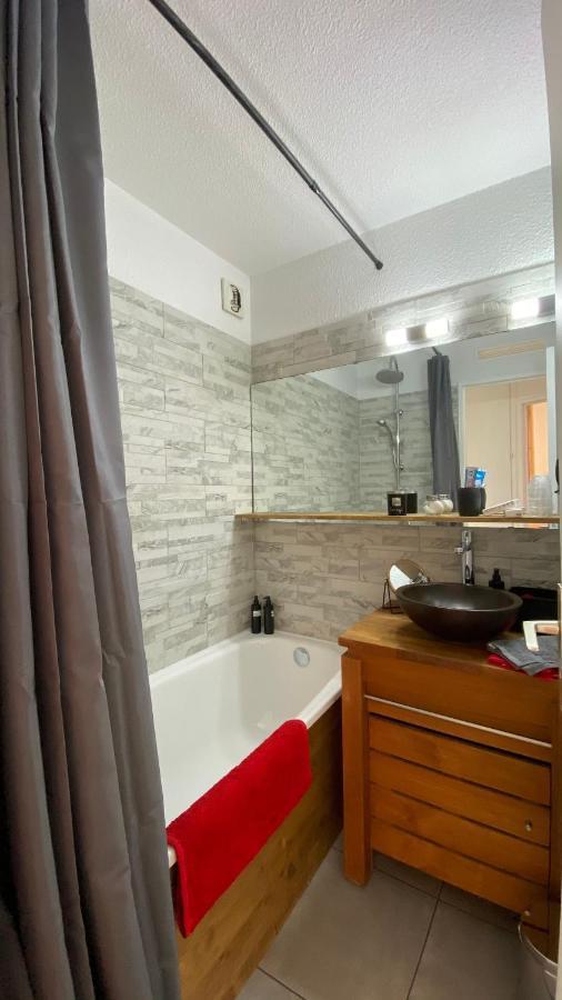 Chamois De Chamonix, Confortable 2 Pieces, Balcon, Parking Gratuit Luaran gambar