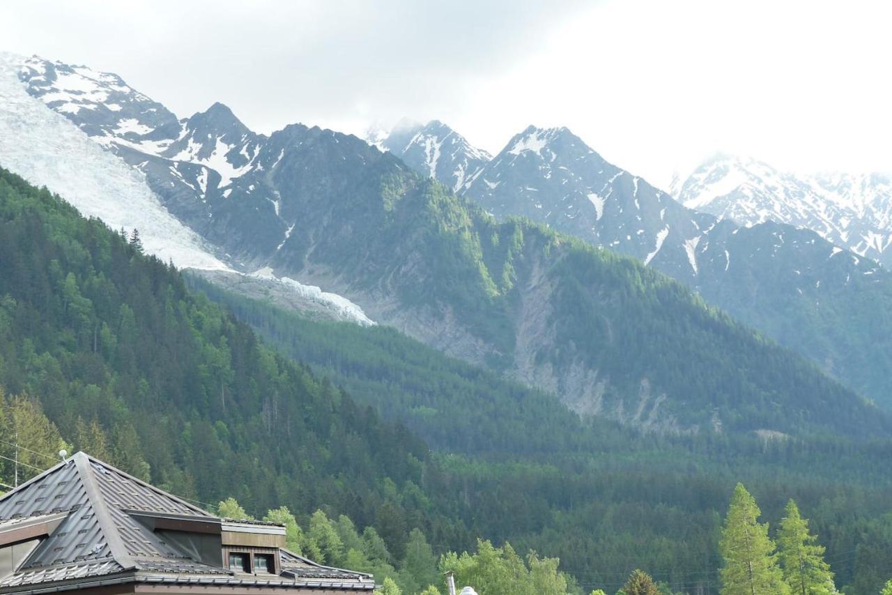 Chamois De Chamonix, Confortable 2 Pieces, Balcon, Parking Gratuit Luaran gambar