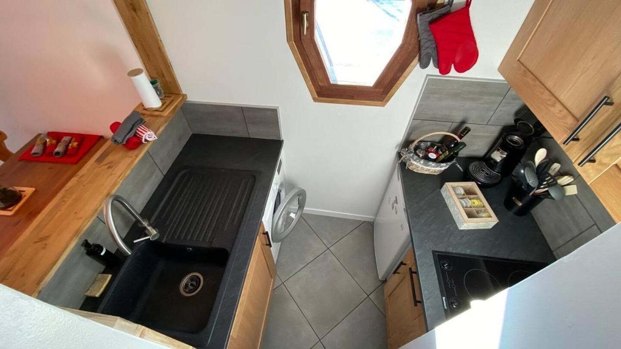 Chamois De Chamonix, Confortable 2 Pieces, Balcon, Parking Gratuit Luaran gambar