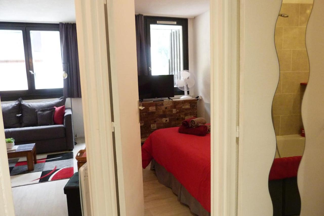 Chamois De Chamonix, Confortable 2 Pieces, Balcon, Parking Gratuit Luaran gambar